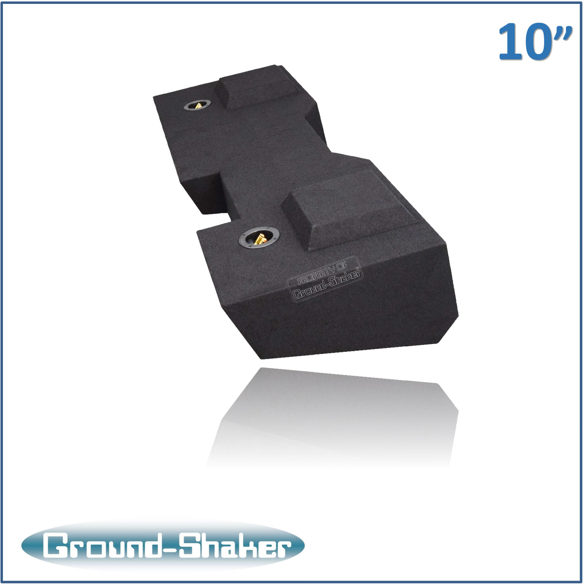 GS-GCHVP210B subwoofer enclosure for Fits 14–18 Chevy Silverado Crew Cab