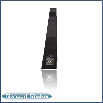 Ground Shaker GS-GF250L7T210B dual 10 inch L7T sub box for 17-26 Ford F-250 Crew Cab, angle view
