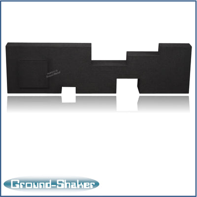 Ground Shaker GS-GF350210B sealed enclosure for 17-26 Ford F-350 Crew Cab, top view