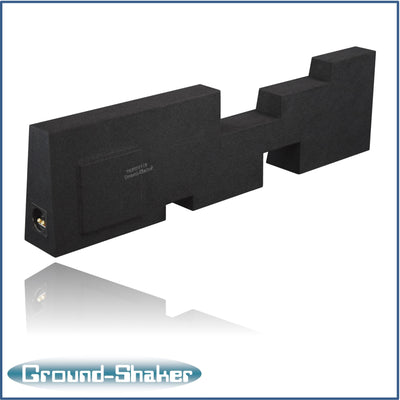 Ground Shaker GS-GF350P110B enclosure slot port and terminal detail, fits 17-26 Ford F-350 Crew Cab