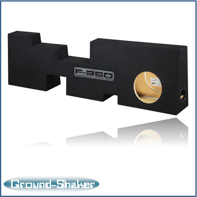 Ground Shaker GS-GF350P18B sub box for 17-26 Ford F-350 Crew Cab, side profile