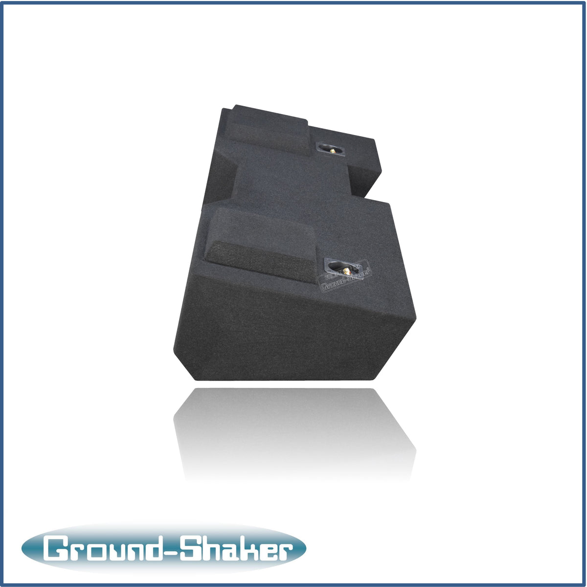 Ground Shaker GS-GM28B subwoofer enclosure for Fits 14–18 GMC Sierra Crew Cab