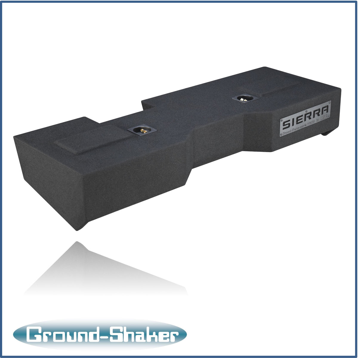 Ground Shaker GS-GML7T210B subwoofer enclosure for Fits 14–18 GMC Sierra Crew Cab