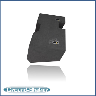 Ground Shaker GS-GMTW3210B subwoofer enclosure for Fits 14–18 GMC Sierra Crew Cab