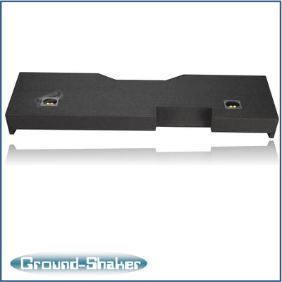 Ground Shaker GS-GMTW3210B subwoofer enclosure for Fits 14–18 GMC Sierra Crew Cab