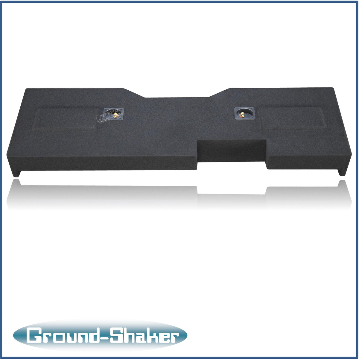 Ground Shaker GS-GMTW3212B subwoofer enclosure for Fits 14–18 GMC Sierra Crew Cab