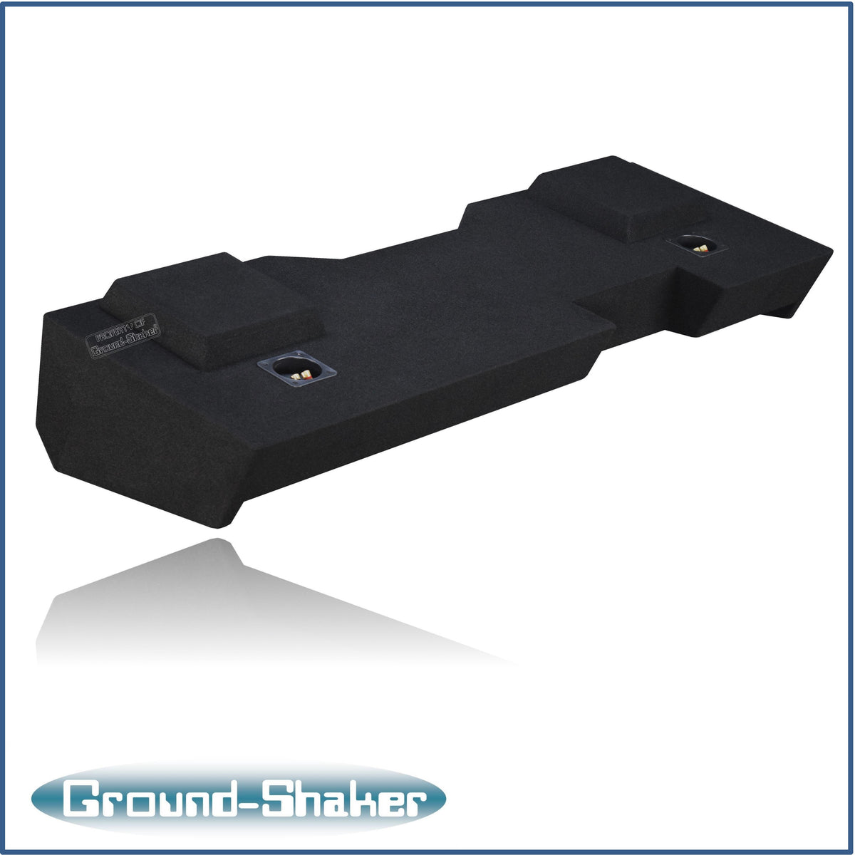 Ground Shaker GS-GMP28B subwoofer enclosure for Fits 14–18 GMC Sierra Crew Cab