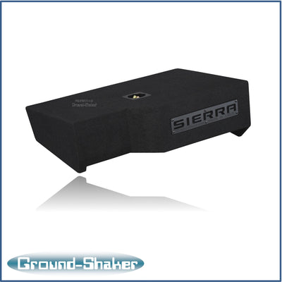 Ground Shaker GS-GMTW3110B subwoofer enclosure for Fits 14–18 GMC Sierra Crew Cab