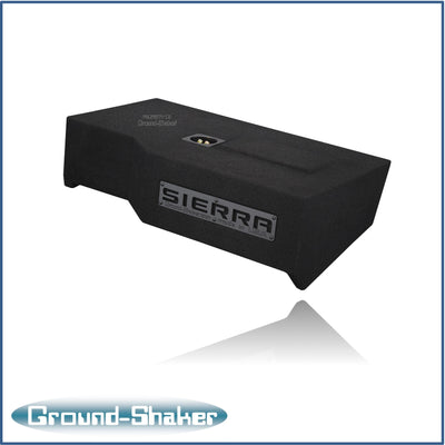 Ground Shaker GS-GMTW3112B subwoofer enclosure for Fits 14–18 GMC Sierra Crew Cab