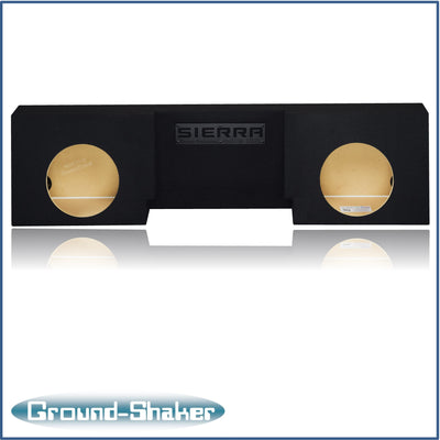 Ground Shaker GS-GSTCC210B subwoofer enclosure for Fits 07–26 GMC Sierra Regular Cab