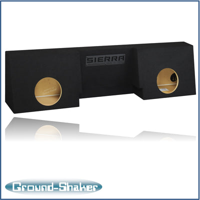 Ground Shaker GS-GSTCC28B subwoofer enclosure for Fits 07–26 GMC Sierra Regular Cab
