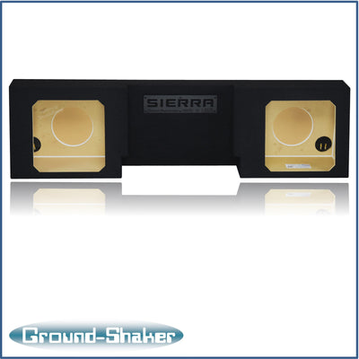 Ground Shaker GS-GSTCCKK212B subwoofer enclosure for Fits 07–26 GMC Sierra Regular Cab