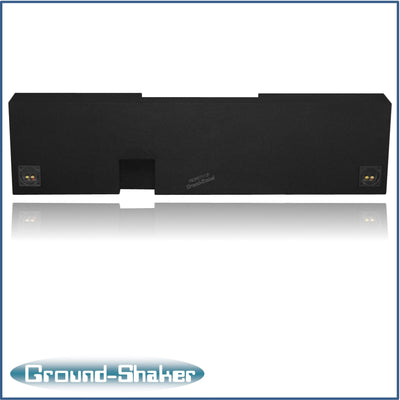 Ground Shaker GS-GSTCCTW3210B subwoofer enclosure for Fits 07–26 GMC Sierra Regular Cab