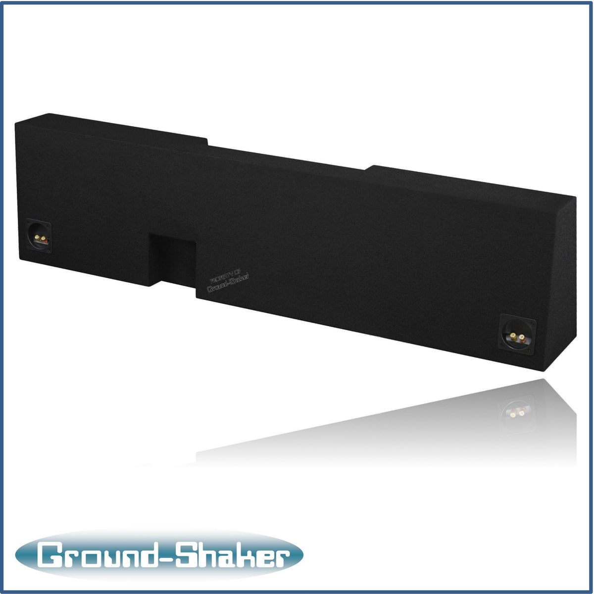 Ground Shaker GS-GSTCCTW3210B subwoofer enclosure for Fits 07–26 GMC Sierra Regular Cab