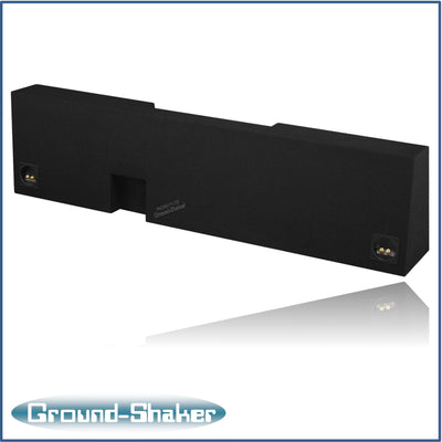 Ground Shaker GS-GSTCCTW3210B subwoofer enclosure for Fits 07–26 GMC Sierra Regular Cab