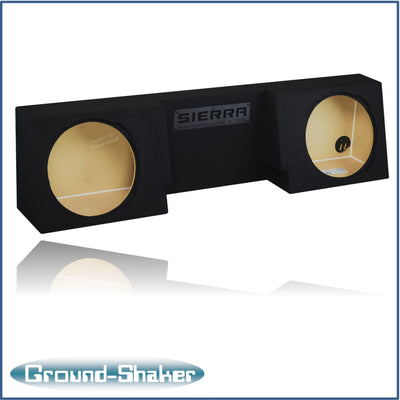 Ground Shaker GS-GSTCCTW5213B subwoofer enclosure for Fits 07–26 GMC Sierra Regular Cab
