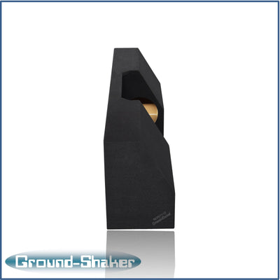 Ground Shaker GS-GSTCCXLP28B subwoofer enclosure for Fits 07–26 GMC Sierra Regular Cab