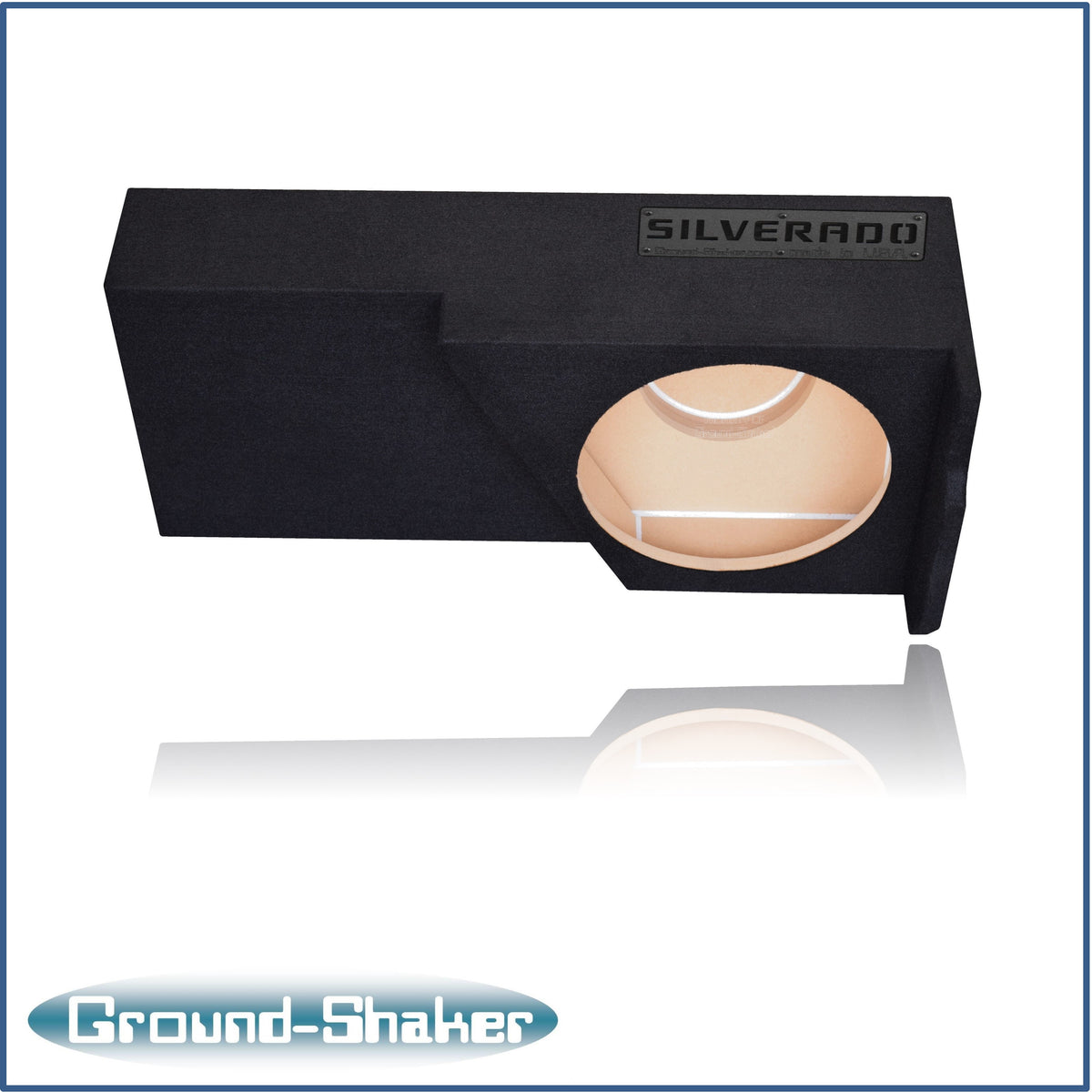 GS-JCHV112B subwoofer enclosure for Fits 07–18 Chevy Silverado Extended Cab