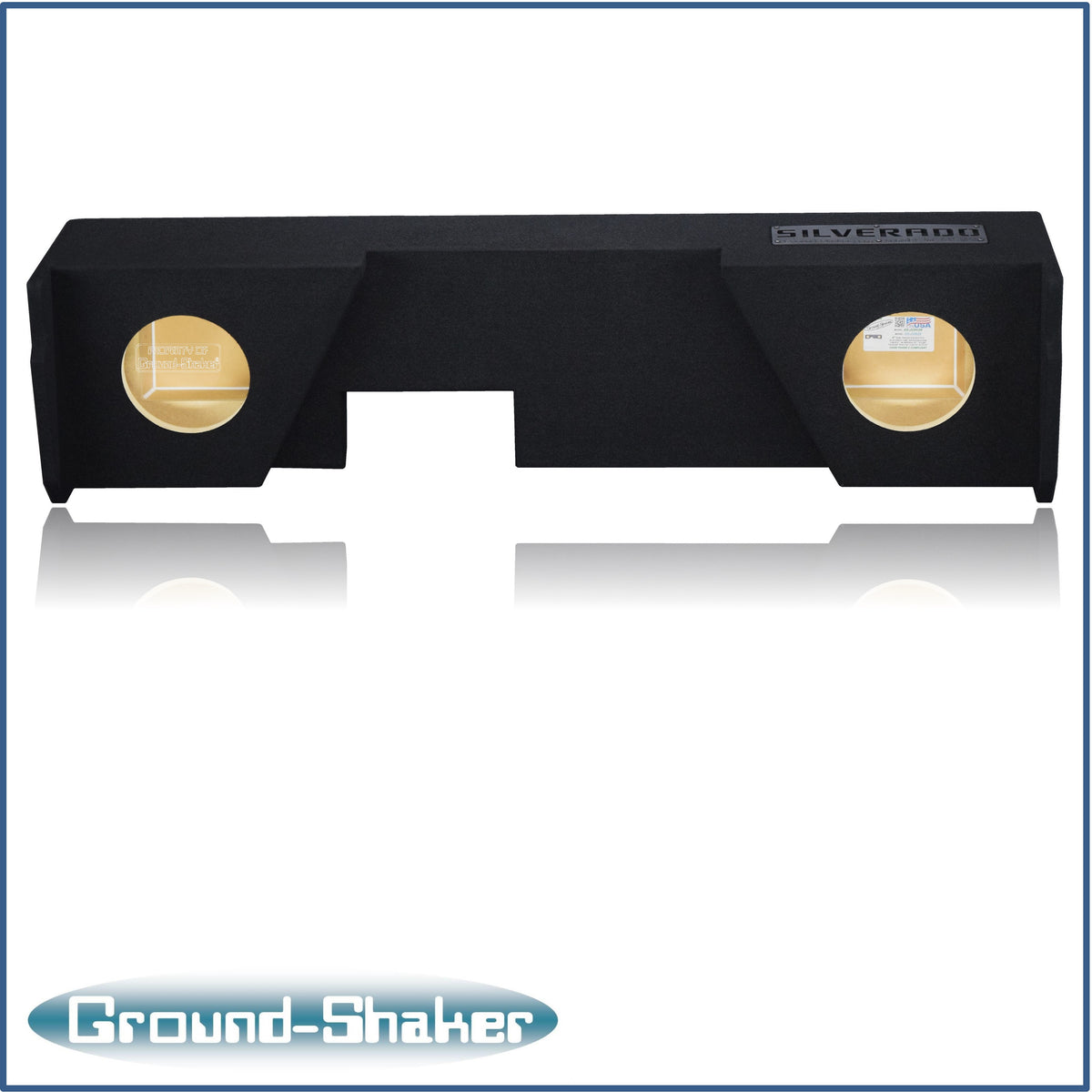 GS-JCHV28B subwoofer enclosure for Fits 07–18 Chevy Silverado Extended Cab