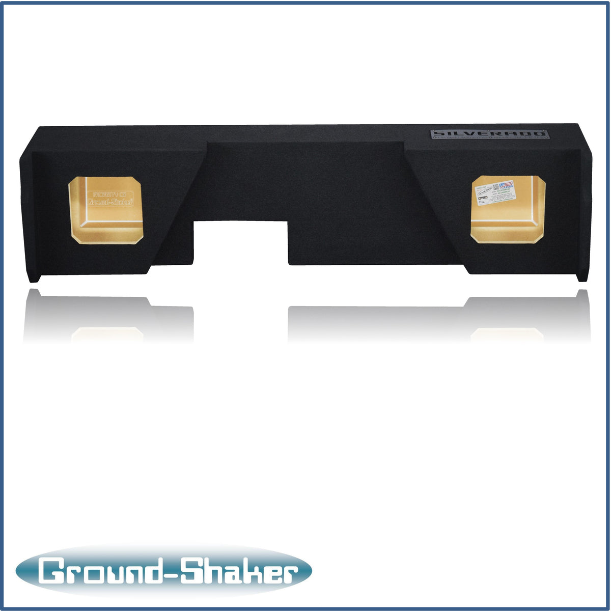 GS-JCHVKK28B subwoofer enclosure for Fits 07–18 Chevy Silverado Extended Cab