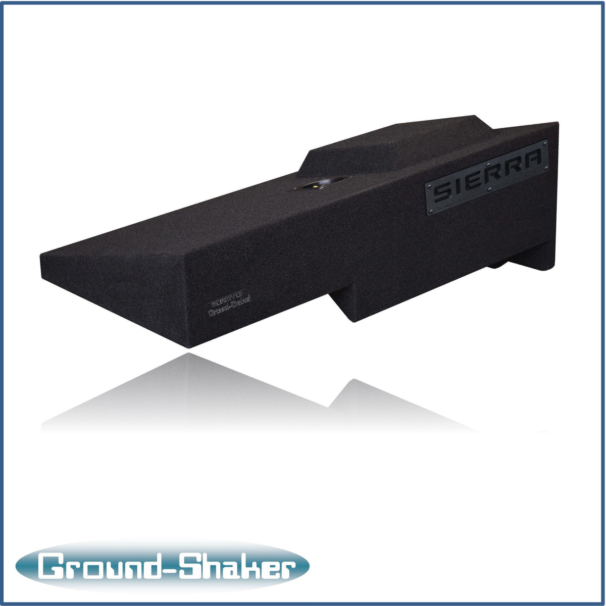 Ground Shaker GS-JGM112B subwoofer enclosure for Fits 07–18 GMC Sierra Extended Cab