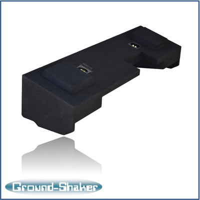 Ground Shaker GS-JGM212B subwoofer enclosure for Fits 07–18 GMC Sierra Extended Cab