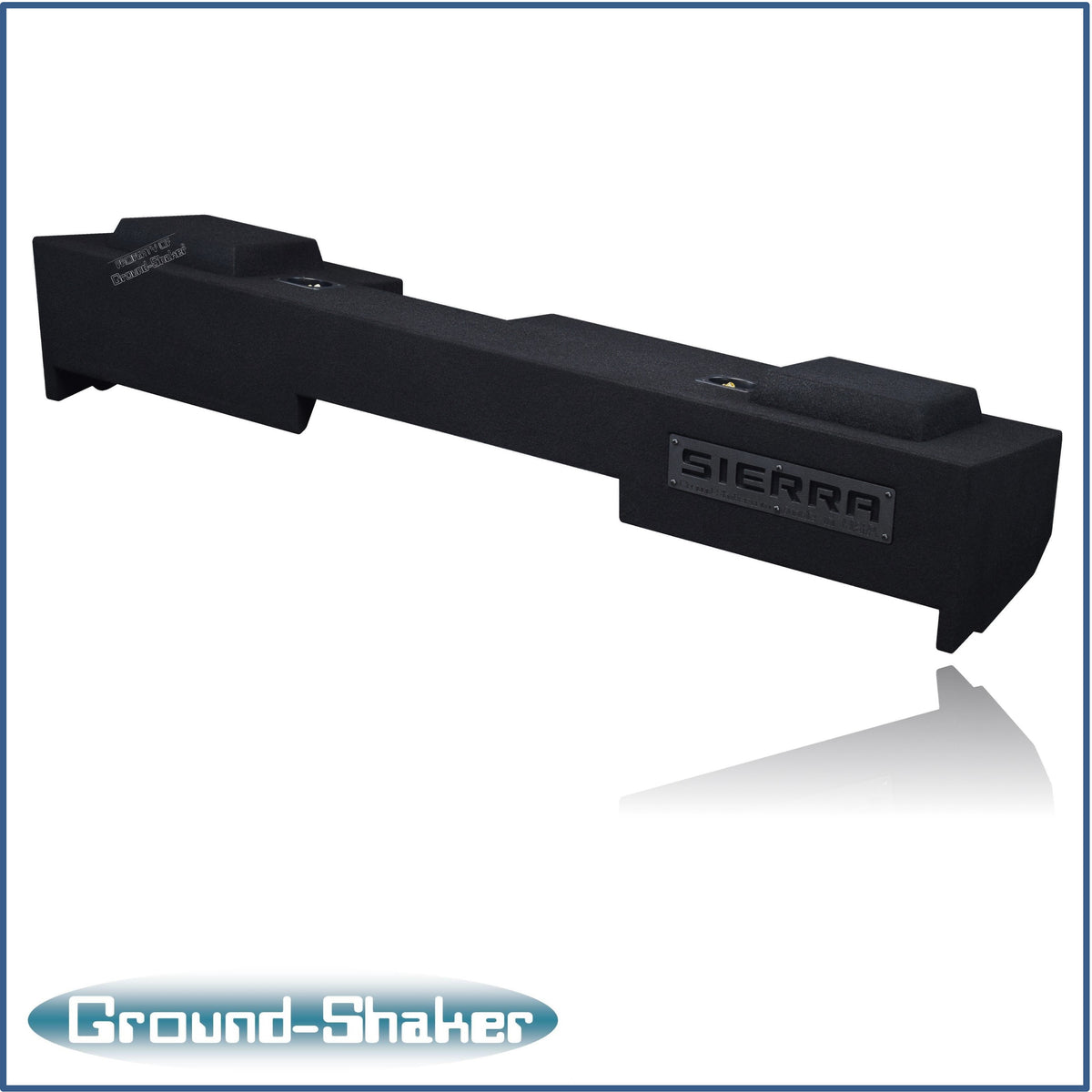 Ground Shaker GS-JGM28B subwoofer enclosure for Fits 07–18 GMC Sierra Extended Cab