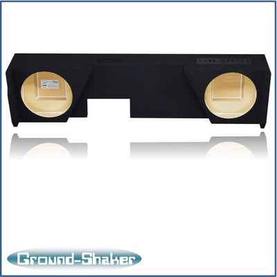 Ground Shaker GS-JGMP212B subwoofer enclosure for Fits 07–18 GMC Sierra Extended Cab