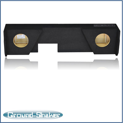 Ground Shaker GS-JGMP28B subwoofer enclosure for Fits 07–18 GMC Sierra Extended Cab