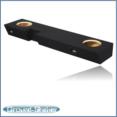 Ground Shaker dual 8 inch sealed sub box for 02-16 Ford F-250 Ext Cab, terminal detail
