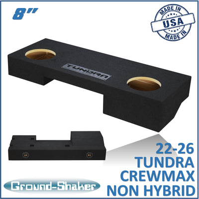 Ground Shaker GS-KTOY28B subwoofer enclosure for Fits 22–26 Toyota Tundra CrewMax