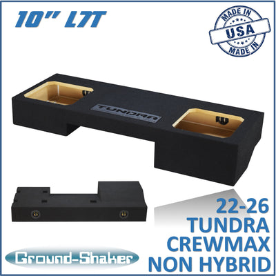 Ground Shaker GS-KTOYL7T210B subwoofer enclosure for Fits 22–26 Toyota Tundra CrewMax