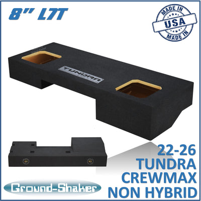 Ground Shaker GS-KTOYL7T28B subwoofer enclosure for Fits 22–26 Toyota Tundra CrewMax