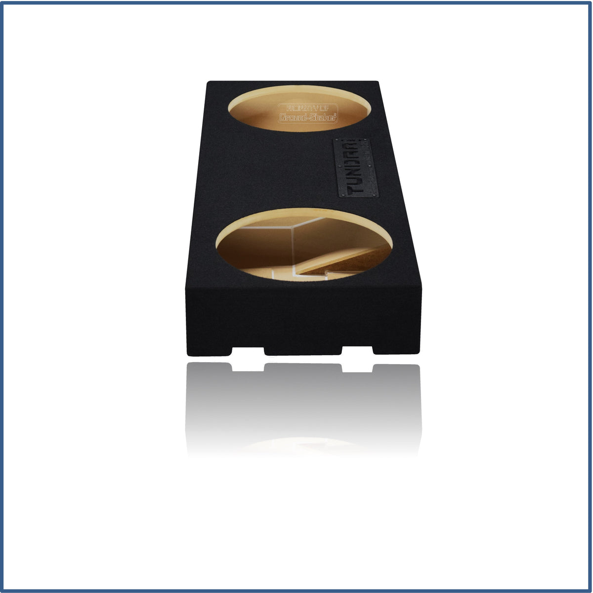 Ground Shaker GS-KTOYTW3212B subwoofer enclosure for Fits 22–26 Toyota Tundra CrewMax