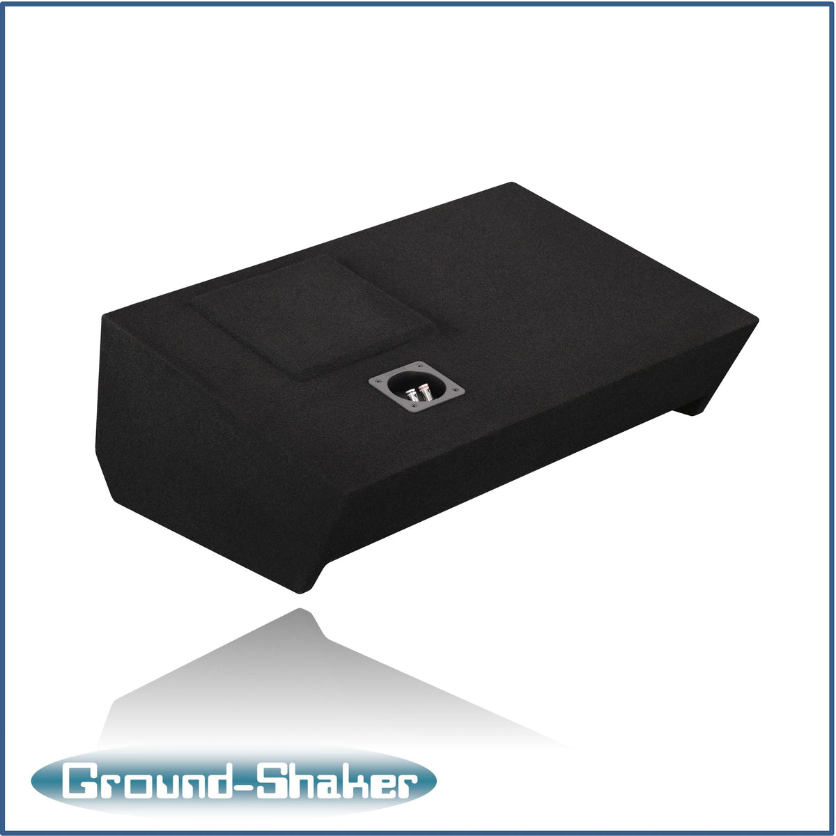 Ground Shaker GS-LGML7T112B subwoofer enclosure for Fits 19–26 GMC Sierra Crew Cab