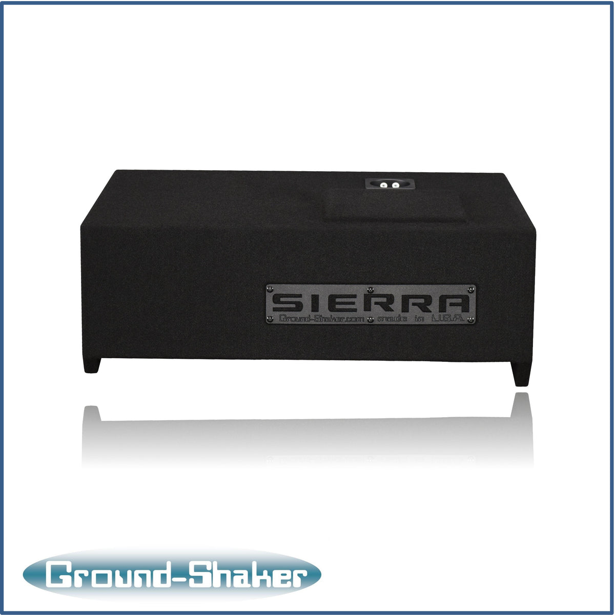 Ground Shaker GS-LGML7T112B subwoofer enclosure for Fits 19–26 GMC Sierra Crew Cab