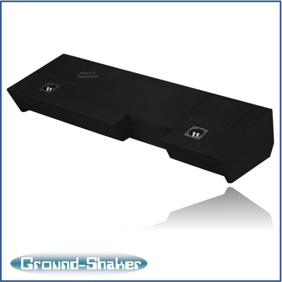 Ground Shaker GS-LGMP28B subwoofer enclosure for Fits 19–26 GMC Sierra Crew Cab