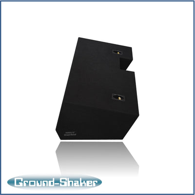 Ground Shaker GS-LGMTW3212B subwoofer enclosure for Fits 19–26 GMC Sierra Crew Cab