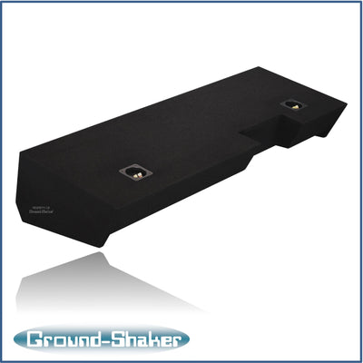 Ground Shaker GS-LGMTW3212B subwoofer enclosure for Fits 19–26 GMC Sierra Crew Cab