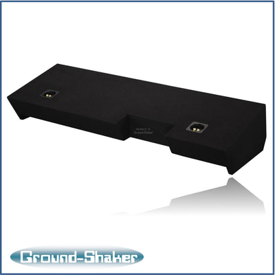 Ground Shaker GS-LGMTW3212B subwoofer enclosure for Fits 19–26 GMC Sierra Crew Cab