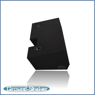 Ground Shaker GS-LGMTW3212B subwoofer enclosure for Fits 19–26 GMC Sierra Crew Cab