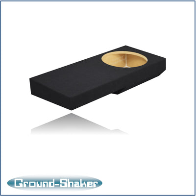 Ground Shaker GS-NF150112B 12 inch sealed enclosure for 00–03 Ford F-150 Ext-Cab — side view