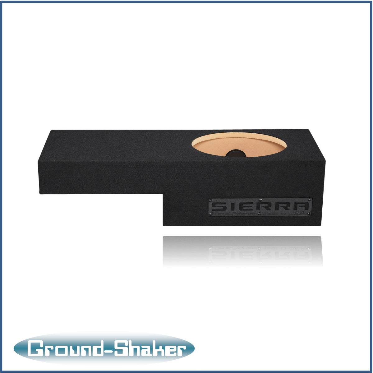 Ground Shaker GS-NGM112B subwoofer enclosure for Fits 99–06 GMC Sierra Extended Cab