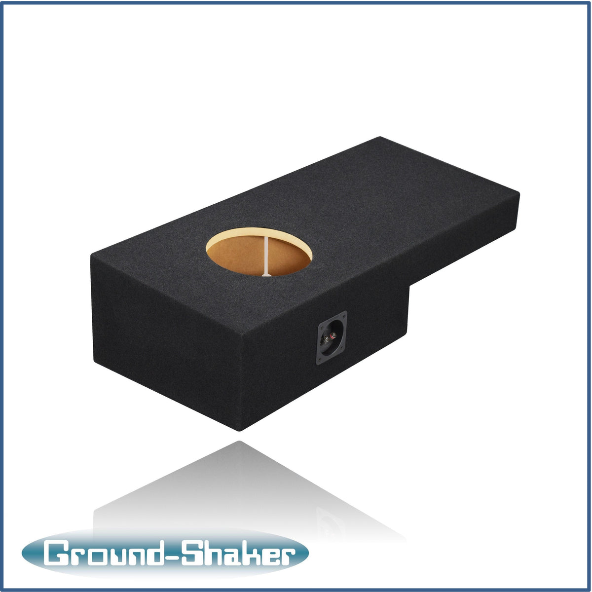 Ground Shaker GS-NGM18B subwoofer enclosure for Fits 99–06 GMC Sierra Extended Cab