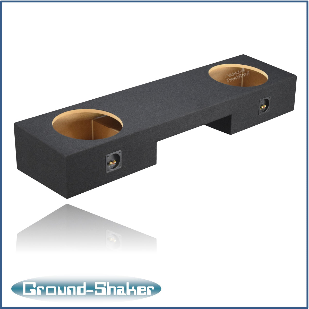 Ground Shaker GS-NGM212B subwoofer enclosure for Fits 99–06 GMC Sierra Extended Cab
