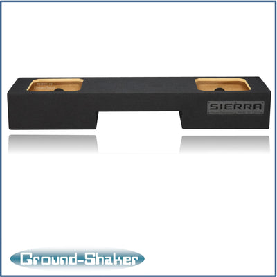 Ground Shaker GS-NGMKK212B subwoofer enclosure for Fits 99–06 GMC Sierra Extended Cab