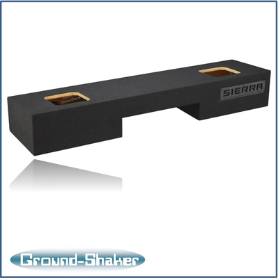 Ground Shaker GS-NGMKK28B subwoofer enclosure for Fits 99–06 GMC Sierra Extended Cab