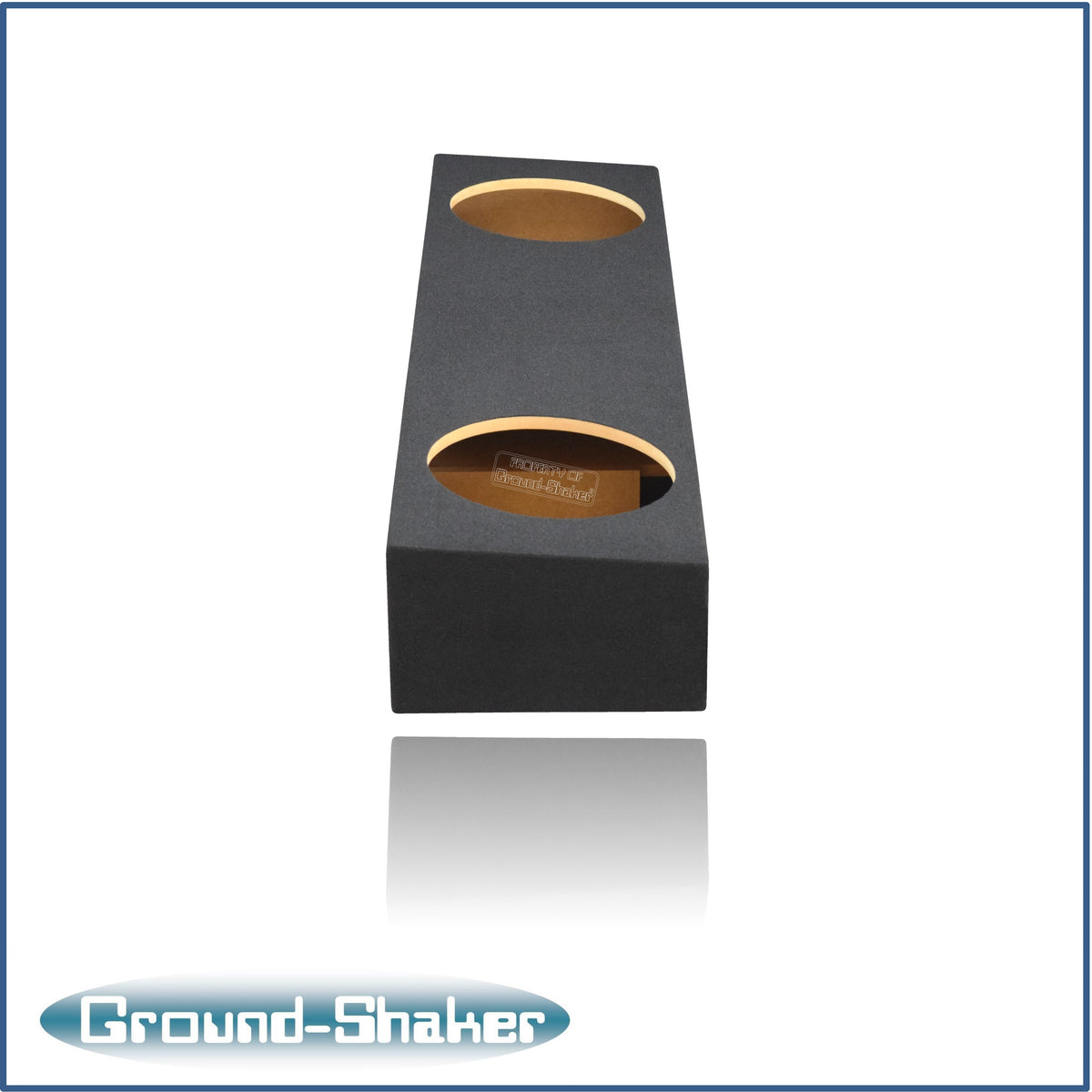 Ground Shaker GS-NGMP212B subwoofer enclosure for Fits 99–06 GMC Sierra Extended Cab