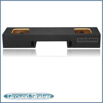 Ground Shaker GS-NGMPK210B subwoofer enclosure for Fits 99–06 GMC Sierra Extended Cab