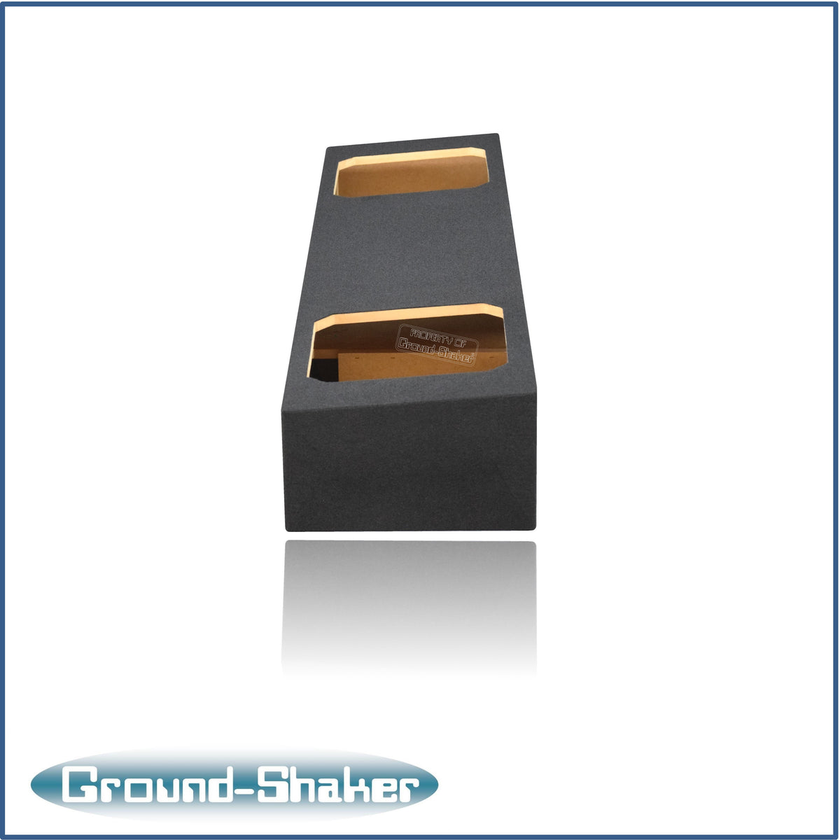 Ground Shaker GS-NGMPK212B subwoofer enclosure for Fits 99–06 GMC Sierra Extended Cab